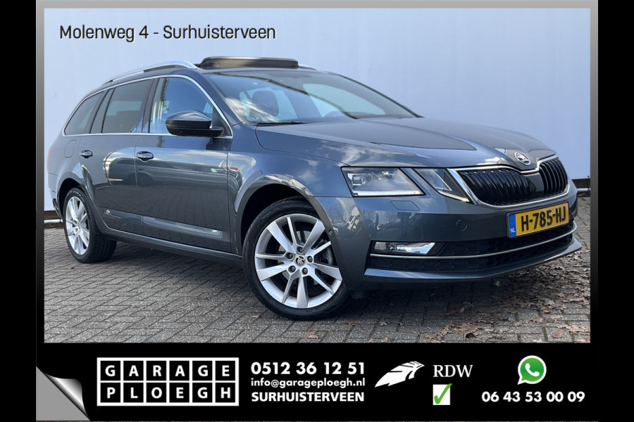 Škoda Octavia Combi 1.5 TSI Au7 Leer Panodak Trekhaak Stoelverw. Carplay Greentech Business Edition Plus