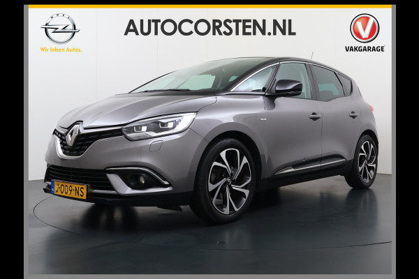 Renault Scénic 1.3TCe 141PK 3D-Navi Camera Lmv 20" Bose®-Sound Trekhaak Ecc Cruise Control Pdc Apple Carplay/Android Keyless Stoelverwarming+Massage Multi-Sense Led Regen-Lichtsensor Parkeer assistent Zeer complete Scenic, vanaf 2020 door ons onderhouden!