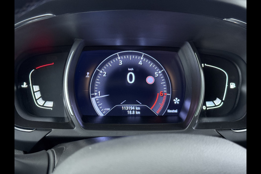 Renault Scénic 1.3TCe 141PK 3D-Navi Camera Lmv 20" Bose®-Sound Trekhaak Ecc Cruise Control Pdc Apple Carplay/Android Keyless Stoelverwarming+Massage Multi-Sense Led Regen-Lichtsensor Parkeer assistent Zeer complete Scenic, vanaf 2020 door ons onderhouden!