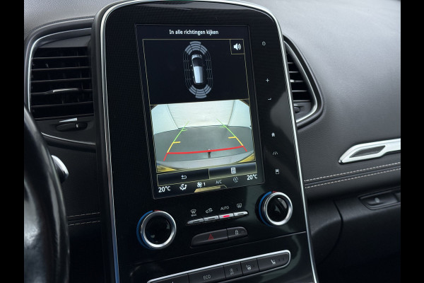 Renault Scénic 1.3TCe 141PK 3D-Navi Camera Lmv 20" Bose®-Sound Trekhaak Ecc Cruise Control Pdc Apple Carplay/Android Keyless Stoelverwarming+Massage Multi-Sense Led Regen-Lichtsensor Parkeer assistent Zeer complete Scenic, vanaf 2020 door ons onderhouden!