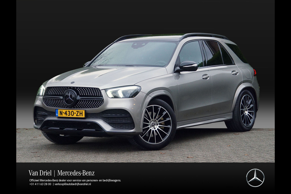 Mercedes-Benz GLE GLE 350 de 4M AMG line Night | Luchtvering Trekhaak Panorama Rijassistentie