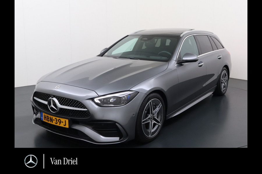 Mercedes-Benz C-Klasse Estate 180 AMG Line | Pano Memory Keyless Digital 360 Camera