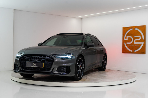 Audi A6 Avant C8 Facelift 55 TFSI e Quattro Pro Line S Comp. 367PK | 1E EIG NL AUTO+NAP | Pano | B&O | Matrix | Trekhaak | VOL! 12 MND G