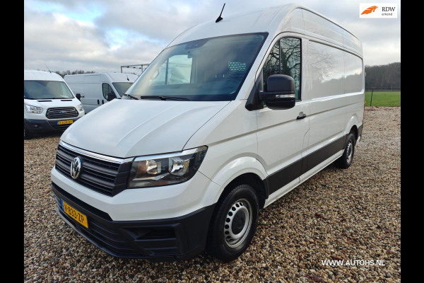 Volkswagen Crafter 35 2.0 TDI L3H3 EL Highline , Euro 6 , 1e Eig. 3000 KG trekkracht , mooie bus , cruise , camera.