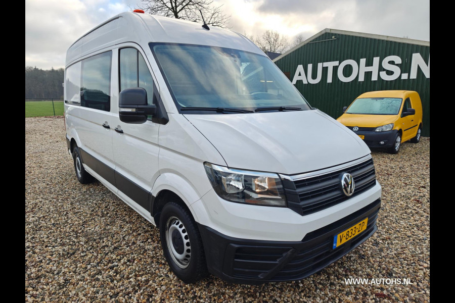 Volkswagen Crafter 35 2.0 TDI L3H3 EL Highline , Euro 6 , 1e Eig. 3000 KG trekkracht , mooie bus , cruise , camera.