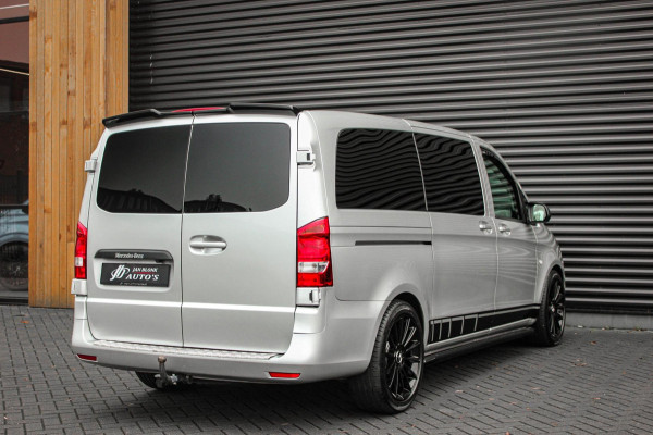 Mercedes-Benz Vito 136PK LANG JB- EDITION FULL BLACK / AMG / SPOILER / VERLAGINGSVEREN / NAVIGATIE / SIDE- BARS / FULL / NAVIGATIE
