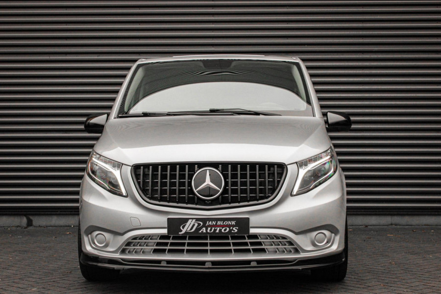 Mercedes-Benz Vito 136PK LANG JB- EDITION FULL BLACK / AMG / SPOILER / VERLAGINGSVEREN / NAVIGATIE / SIDE- BARS / FULL / NAVIGATIE