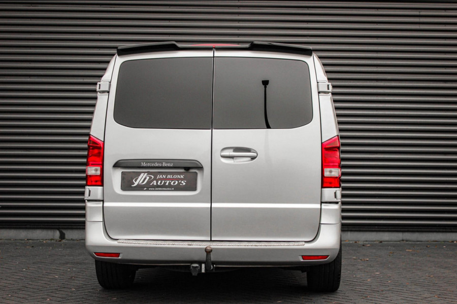 Mercedes-Benz Vito 136PK LANG JB- EDITION FULL BLACK / AMG / SPOILER / VERLAGINGSVEREN / NAVIGATIE / SIDE- BARS / FULL / NAVIGATIE
