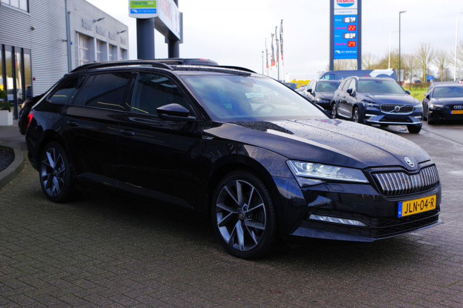 Škoda Superb Combi 1.4 TSI iV 218 PK Sportline BNS PHEV, 4 x Stoelverwarming, 360 Camera, DCC,