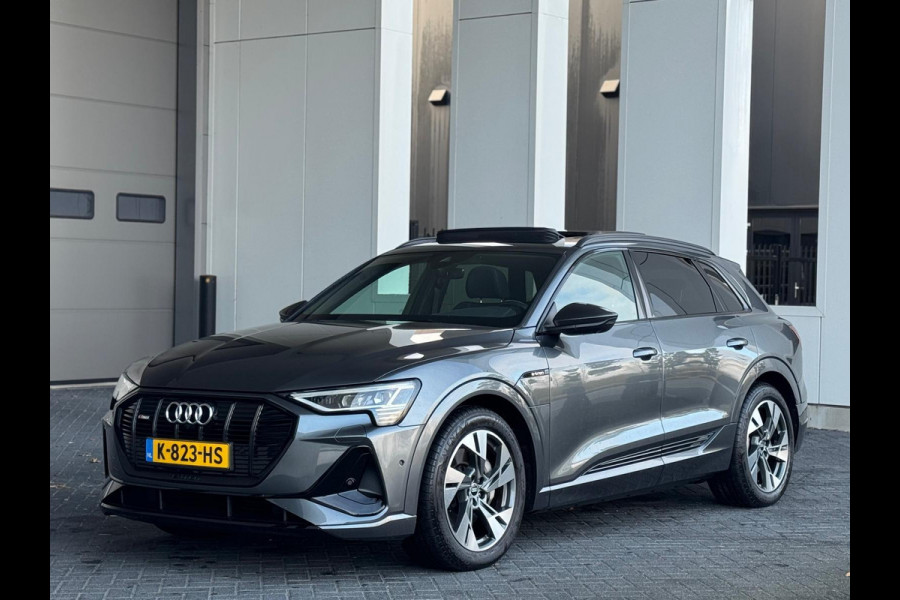 Audi e-tron 55 quattro S edition 95 kWh,2 X S-LINE, panoramadak, camera, vol opties, 25000 km, 1 e eigenaar, NL auto met nap