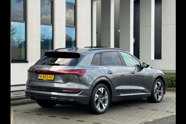 Audi e-tron 55 quattro S edition 95 kWh,2 X S-LINE, panoramadak, camera, vol opties, 25000 km, 1 e eigenaar, NL auto met nap