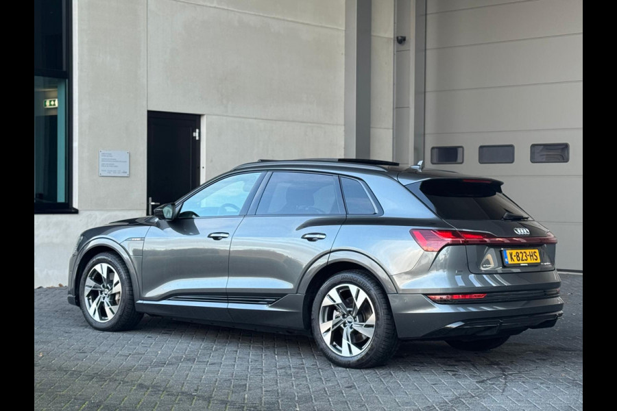 Audi e-tron 55 quattro S edition 95 kWh,2 X S-LINE, panoramadak, camera, vol opties, 25000 km, 1 e eigenaar, NL auto met nap