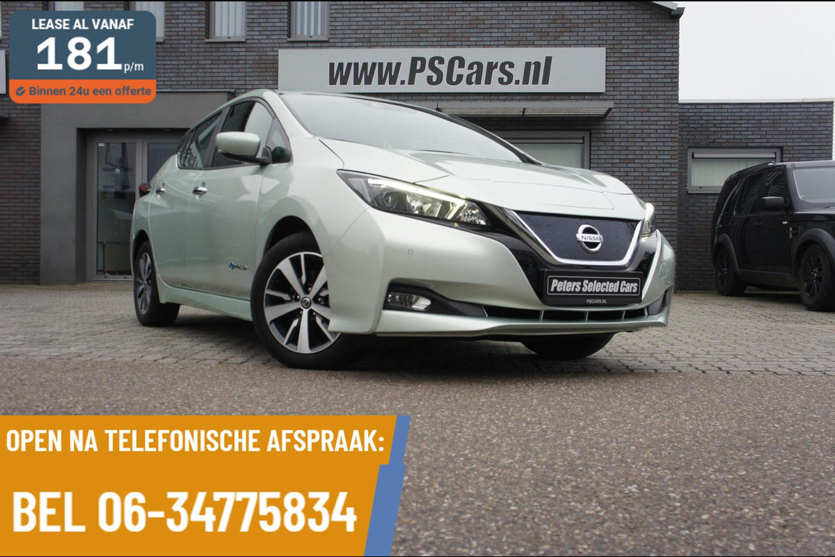 Nissan Leaf 40 kWh Camera|Navigatie|Stoel-Stuurverwarming