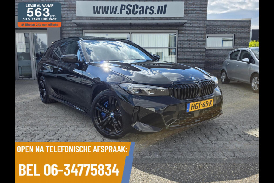BMW 3 Serie Touring 330e Touring LCI|M-sport|HUD|H&K|M-stoelen|PANO|Curved