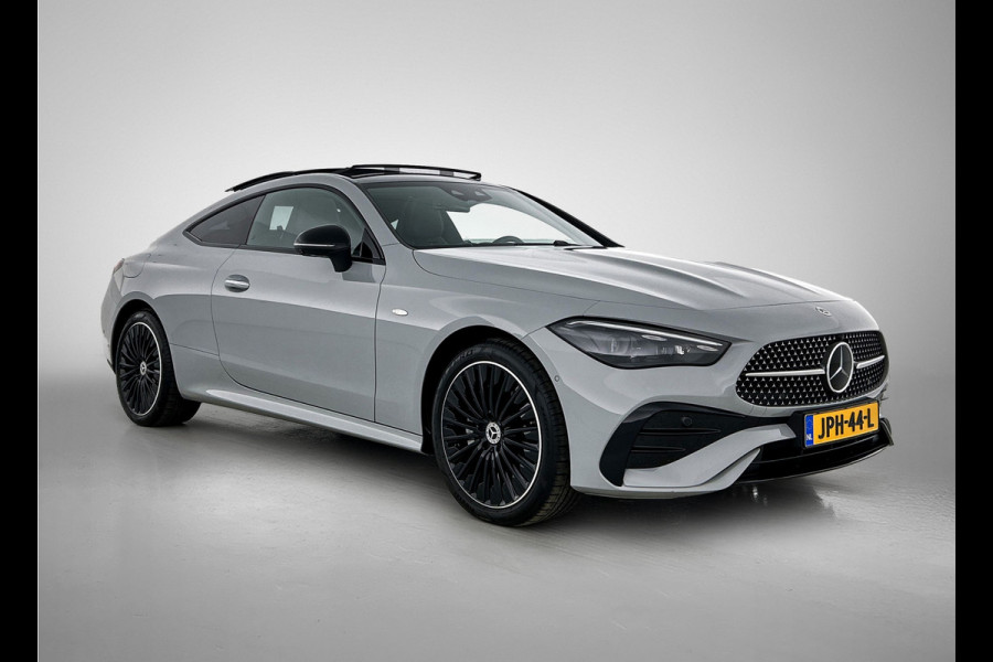 Mercedes-Benz CLE Coupé 300 e AMG Plug-In Hybride AMG Line Premium Plus | Night Pakket | Trekhaak | Distronic | Panorama Schuif-Kanteldak | Stuur en Stoelverwarming. Inclusief 24 maanden MB Certified garantie voor Europa.