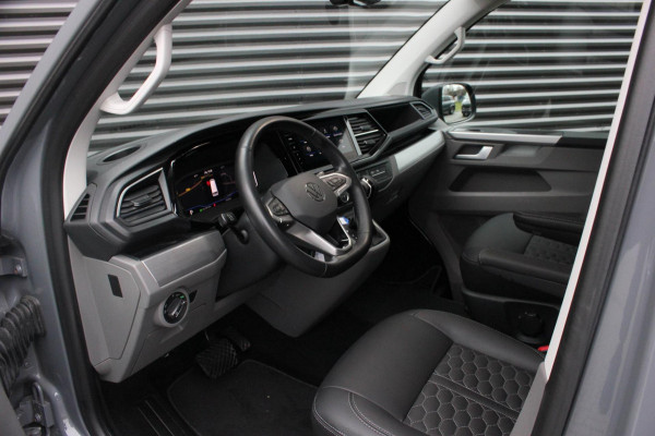 Volkswagen Transporter 2.0 TDI L2H1 150PK BULLI DC DUBBEL CABINE / LEIGHTONVANS BODYKIT / FULL OPTINS / LEDER / FULL BLACK / APPLE