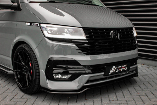 Volkswagen Transporter 2.0 TDI L2H1 150PK BULLI DC DUBBEL CABINE / LEIGHTONVANS BODYKIT / FULL OPTINS / LEDER / FULL BLACK / APPLE