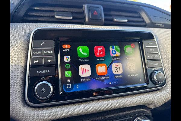 Nissan Micra 0.9 IG-T N-Connecta CAMERA / CARPLAY / DEALER ONDERHOUDEN / STOELVERWARMING / CRUISE / BLUETOOTH