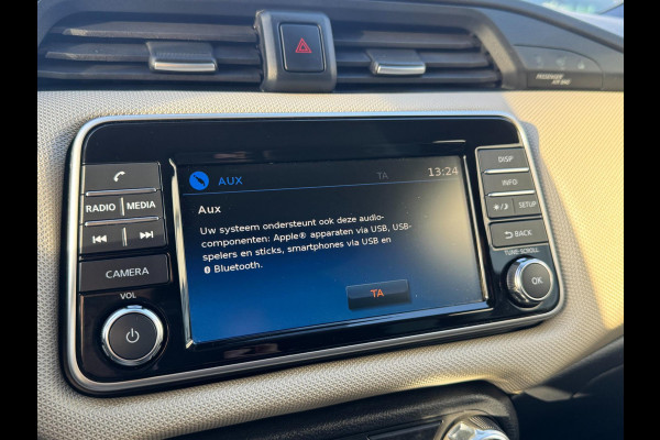 Nissan Micra 0.9 IG-T N-Connecta CAMERA / CARPLAY / DEALER ONDERHOUDEN / STOELVERWARMING / CRUISE / BLUETOOTH