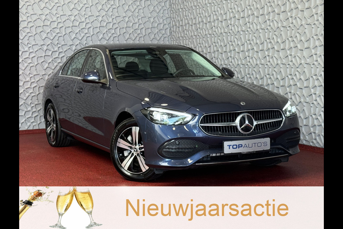 Mercedes-Benz C-Klasse 300e 313PK PHEV 12/2024 AVANTGARDE TREKHAAK HALF LEER CAMERA ELEK/STOEL/VERWARMD 12/2024 PHEV PLUG IN HYBRIDE phev