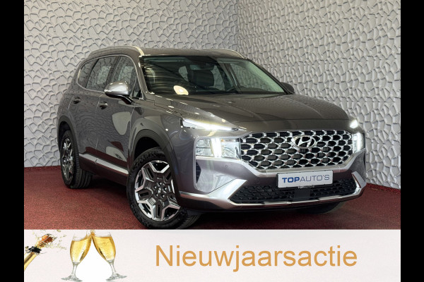 Hyundai Santa Fe 1.6 T-GDI PHEV PREMIUM 7P AWD LEER ELEK.KLEP CAMERA NAVI STOEL/STUUR VERW. PLUG IN HYBRID phev