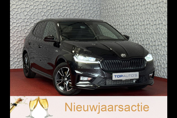 Škoda Fabia 1.0 TSI 116PK MONTE CARLO BLACK CAMERA LED STOEL/STUUR VERW ADAP, CRUISE VIC.COCKPIT 03/2025