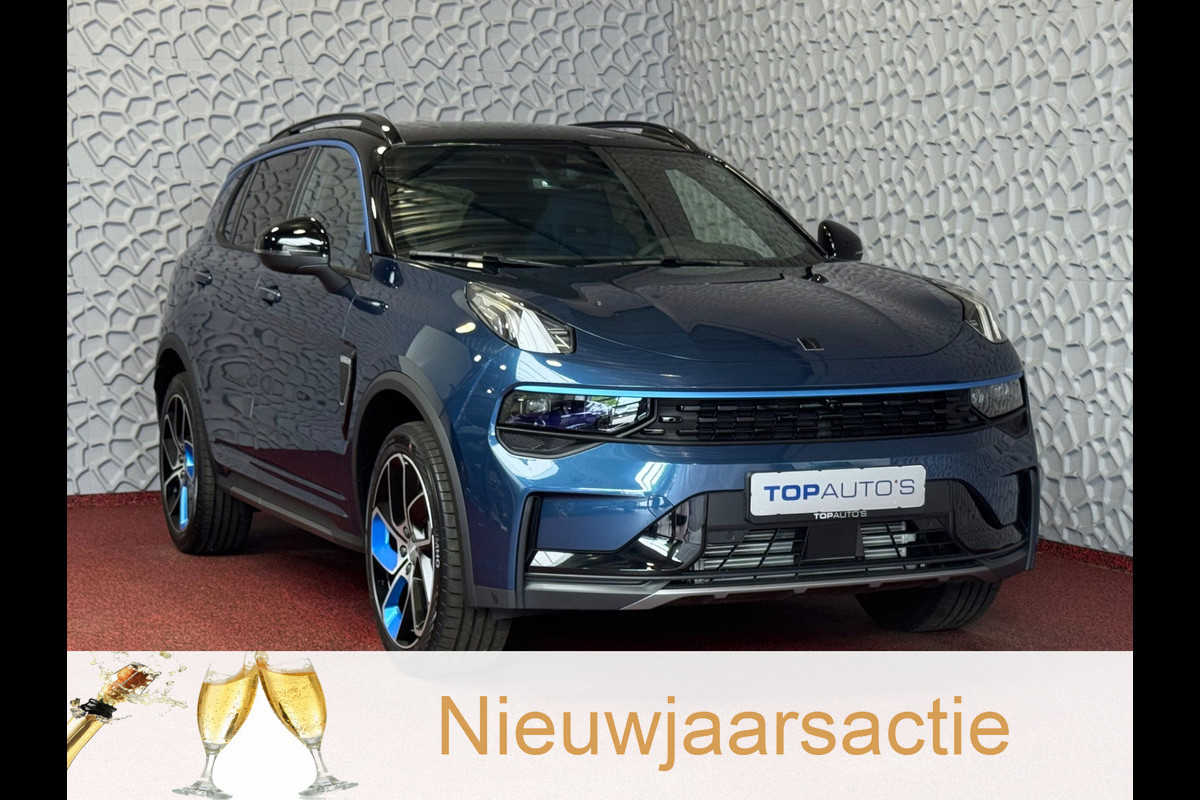 Lynk & Co 01 ✅ NIEUWE AUTO ✅ 2025 / STUUR/STOEL VERW. 1.5 261 PK ZWARTE HEMEL 360CAM 4 JAAR GARANTIE PHEV Plug-in Hybrid phev