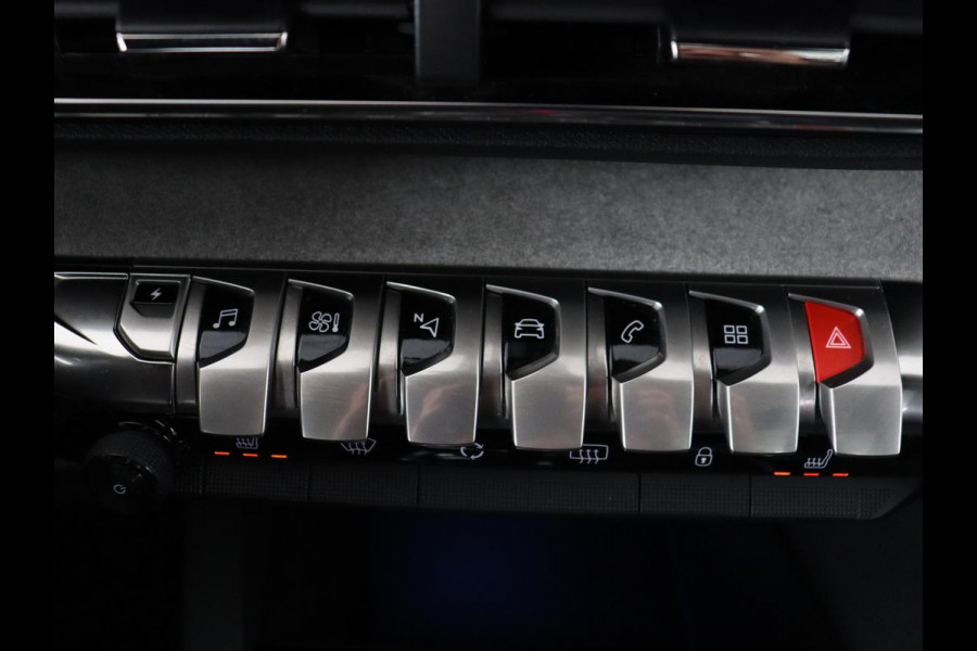Peugeot 3008 1.6 HYbrid 225 GT | Panoramadak | Trekhaak | Adaptive cruise | 360 Camera | Stoelverwarming | Carplay | Focal HiFi | Navigatie | 19'' | PHEV | Plug In