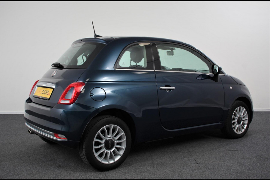 Fiat 500 1.2 Lounge | Navigatie | Climate Control | Lederen Bekleding | Panoramadak | Cruise Control | Bluetooth | Parkeersensoren | Lichtmetalen velgen