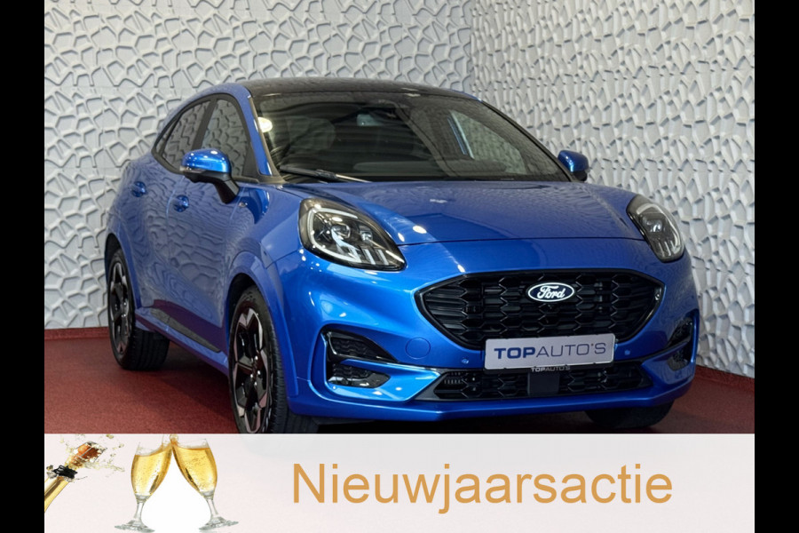 Ford Puma ST-LINE X 155 PK SCHUIFDAK B&O ELEK.KLEP STOEL/STUUR/RUIT.VERW LED 360.CAM ADAP.CRUISE TREKHAAK 12/2024 PANORAMA