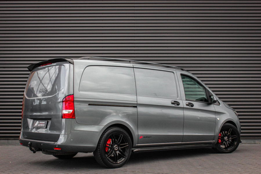 Mercedes-Benz Vito 215PK JB- EDITION FULL BLACK / AMG / SPOILER / VERLAGINGSVEREN / NAVIGATIE / CLIMATE CONTROL / TREKHAAK / CRUIS