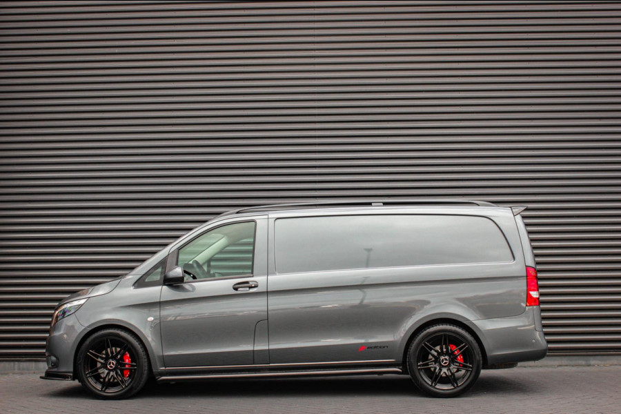 Mercedes-Benz Vito 215PK JB- EDITION FULL BLACK / AMG / SPOILER / VERLAGINGSVEREN / NAVIGATIE / CLIMATE CONTROL / TREKHAAK / CRUIS