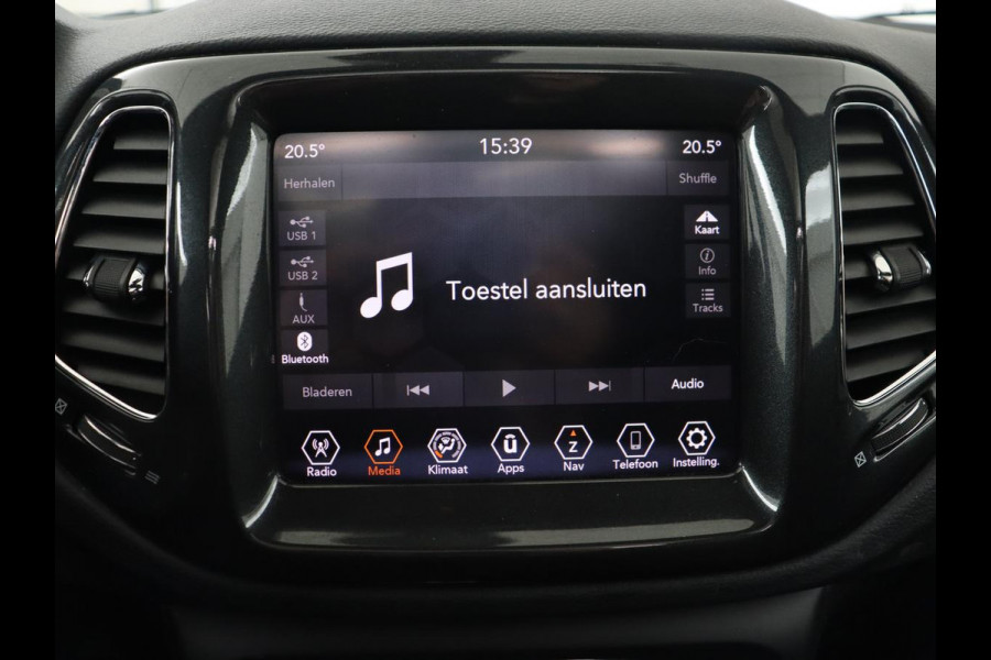 Jeep Compass 4xe 240 Plug-in Hybrid Electric S | Panoramadak | Leder | Stoelverwarming | Carplay | Camera | Navigatie | Keyless