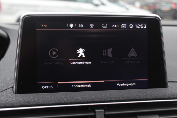 Peugeot 5008 1.6 e-THP GT-Line 7p. / Camera / Half leder / 18'' / Virtual Cockpit / Dodehoek / LED Koplampen / Navigatie / Stoelverwarming / DAB / Cruise Control