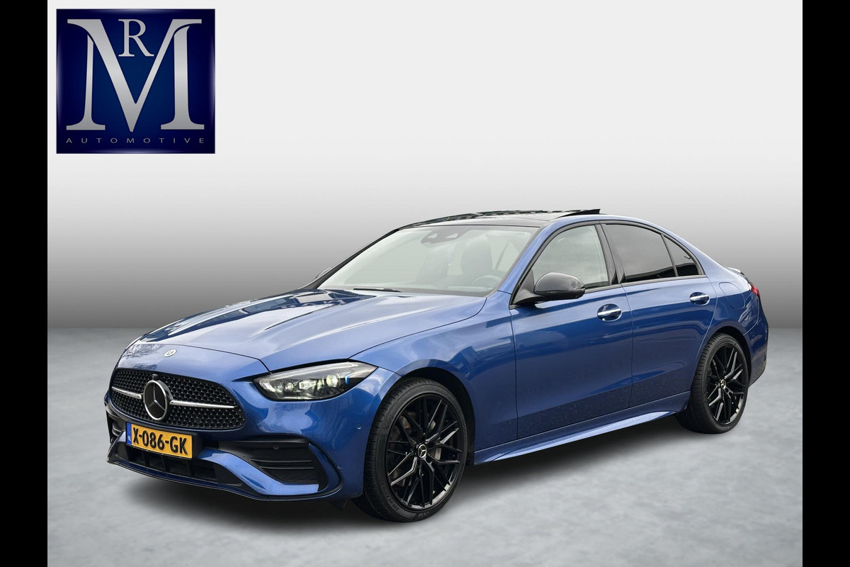 Mercedes-Benz C-Klasse 300 e AMG Line PHEV| SUPER COMPLEET| PANO| ELEK. TREKHAAK. | ELEK. ACHTERKLEP| ELEK. STOELEN| ADAPTIVE CRUISE| DODE HOEK|