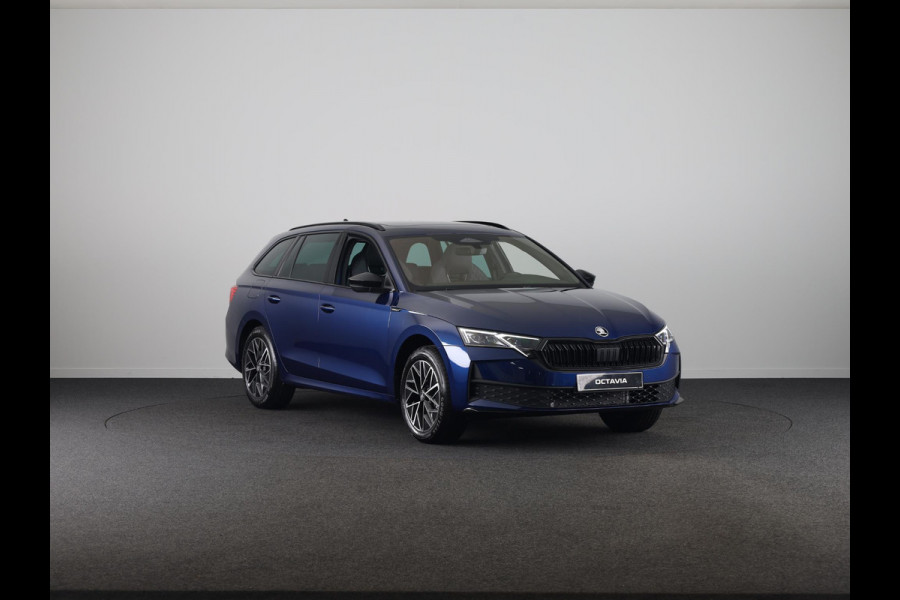Škoda Octavia Combi 1.5 TSI MHEV 150pk Sportline Tour | Schuif/kanteldak | Travel assist | Trekhaak wegklapbaar