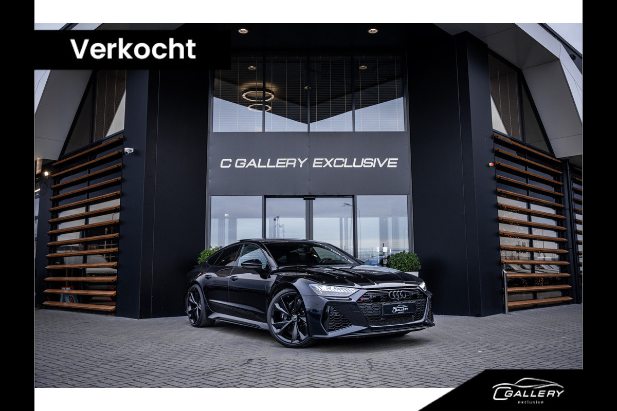 Audi RS7 Sportback 4.0 TFSI quattro - Keramisch | Panorama | B&O | Stoelkoeling | Memory | 360 Camera