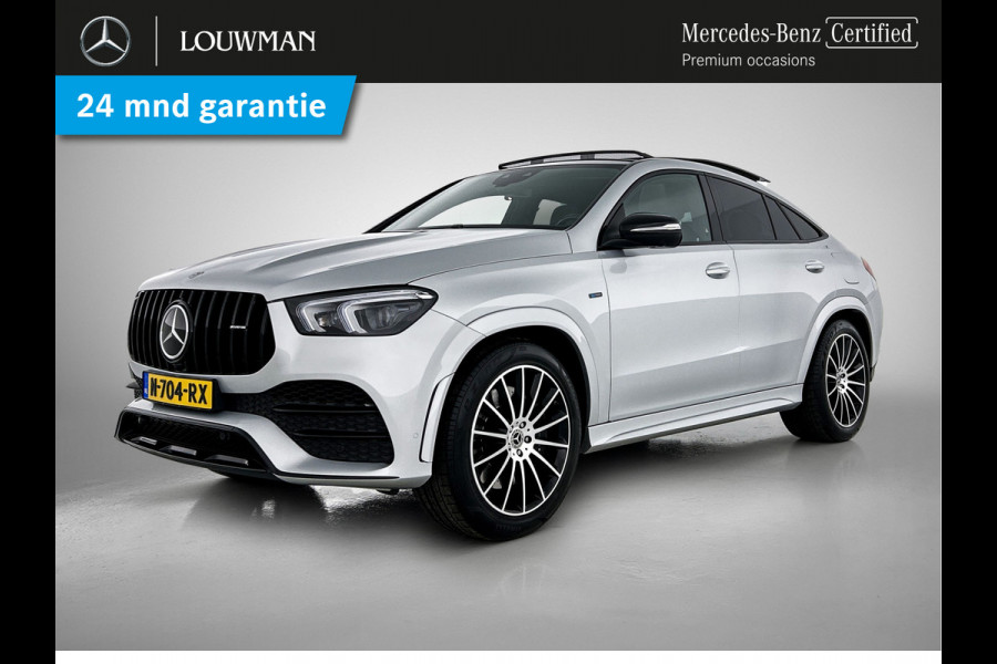 Mercedes-Benz GLE Coupe 350 e 4MATIC AMG line Panoramadak | Multispaaks lichtmetalen velgen | Navigatie | parking support | alarm | Inclusief 24 maanden MB Certified garantie voor Europa.