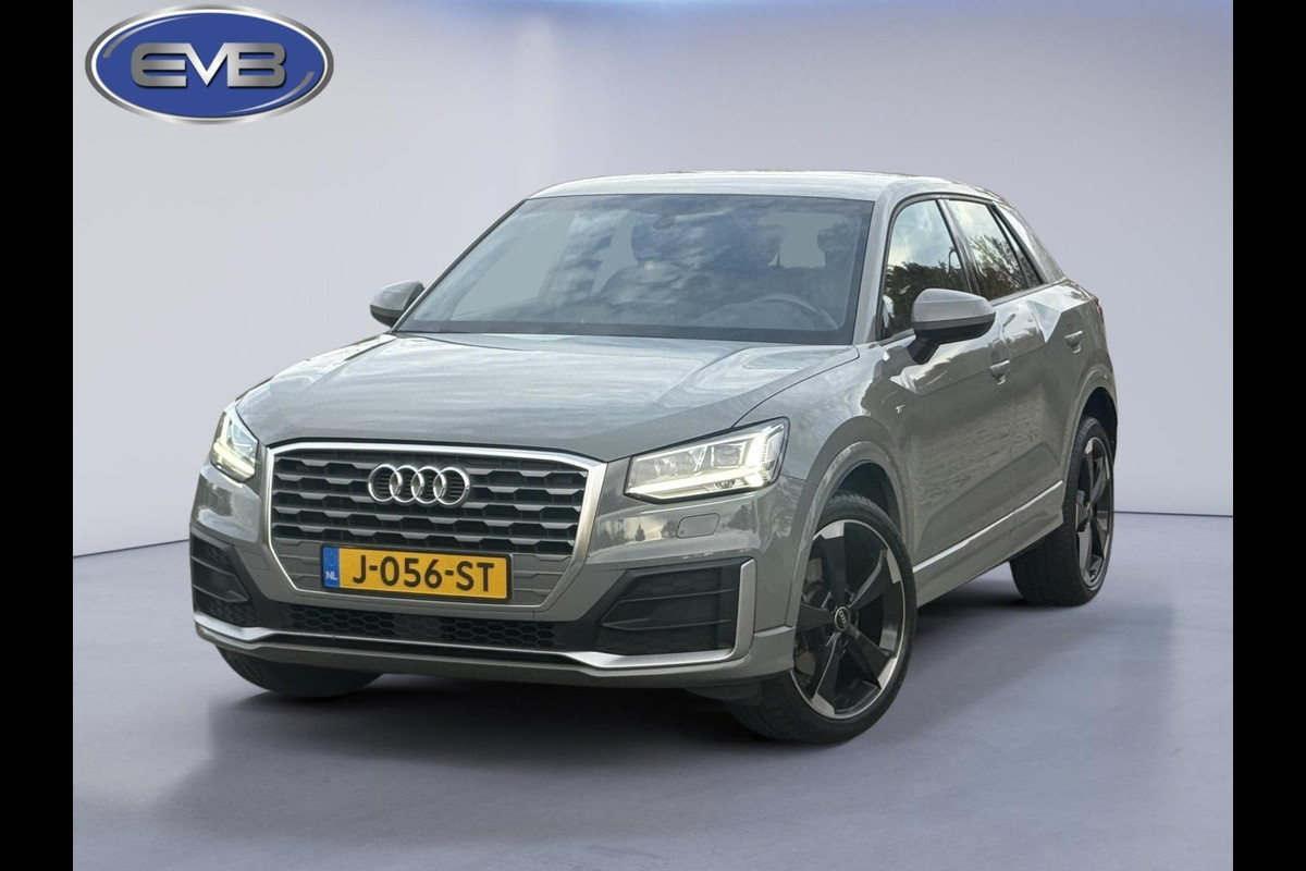 Audi Q2 35 TFSI 150 pk AUTOMAAT S Edition, 2X S-LINE, camera, trekhaak,1/2 lederen sportinterieur, 1 e eigenaar, nl auto met nap