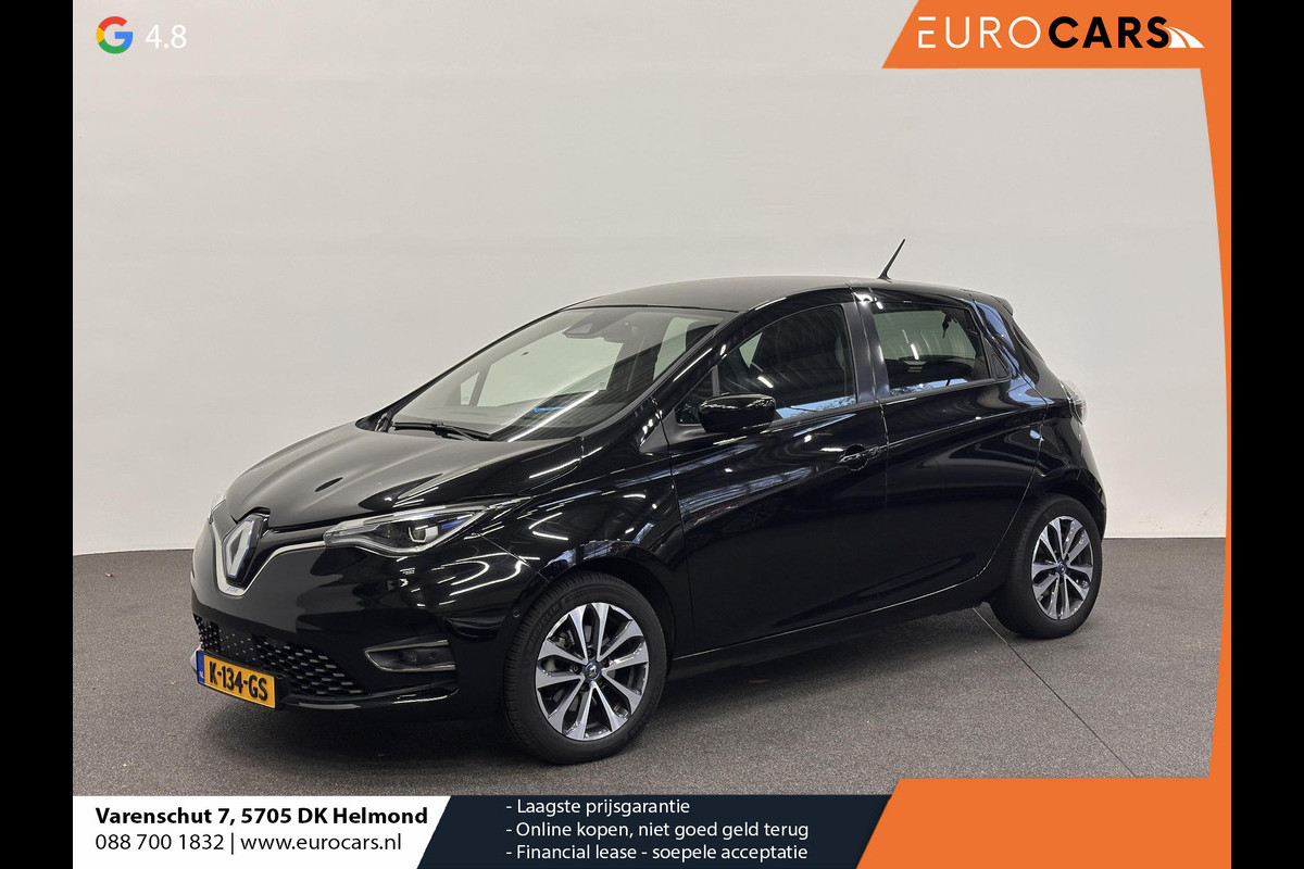 Renault ZOE R135 Intens 52 kWh Koopaccu Navigatie Apple Carplay/Android Auto Camera Parkeersensoren Cruise Control Stoel- en stuurverwarming Climate Control Lichtmetalen velgen