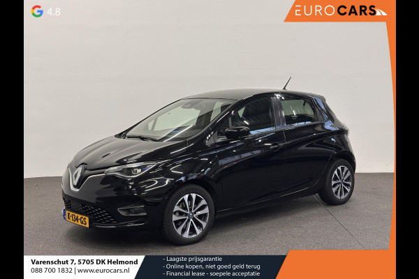 Renault ZOE R135 Intens 52 kWh Koopaccu Navigatie Apple Carplay/Android Auto Camera Parkeersensoren Cruise Control Stoel- en stuurverwarming Climate Control Lichtmetalen velgen