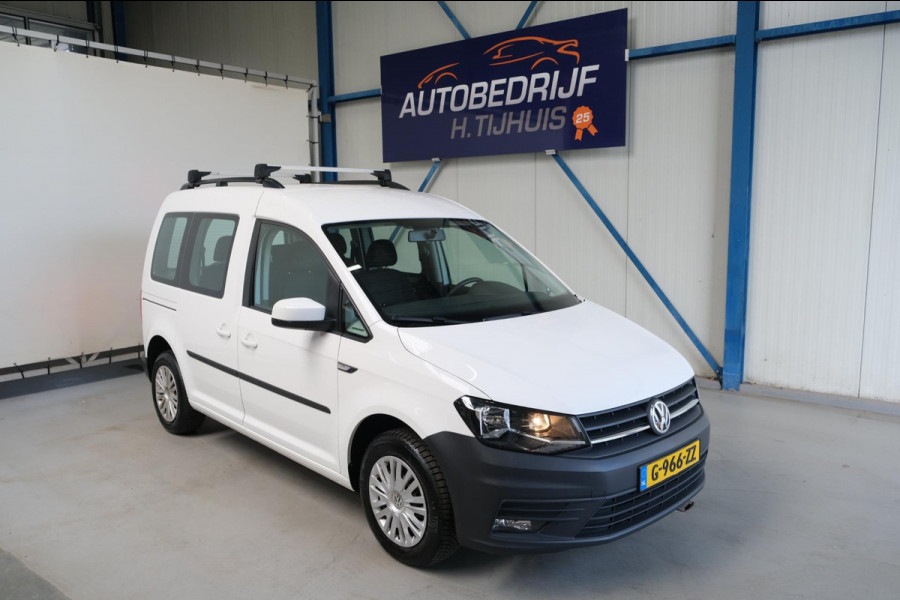 Volkswagen Caddy 1.0 TSI 5p - N.A.P. Airco, Cruise, Navi, Trekhaak.