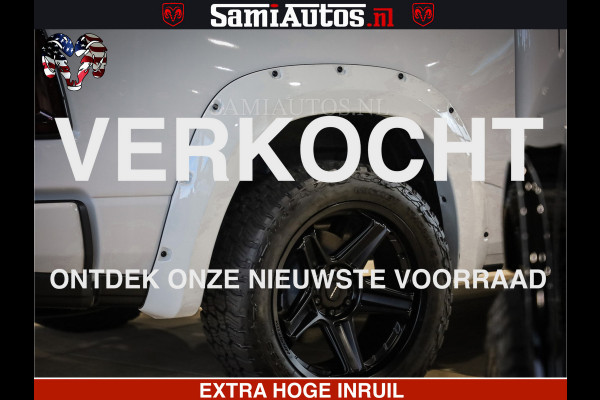 Dodge Ram 1500 GEEN MEERPRIJS | ALL IN | HELLCAT WHEELS | WIDE BODY | Laramie Night | 420Pk 636 Nn | Extra Groot Scherm + Passagiers Scher Comfortabele Dubbele Cabine met Royale 5 Zitplaatsen | Nu Leverbaar uit Voorraad | Voorraad Nr 2223 - 5047