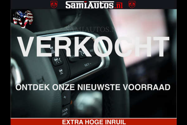 Dodge Ram 1500 GEEN MEERPRIJS | ALL IN | HELLCAT WHEELS | WIDE BODY | Laramie Night | 420Pk 636 Nn | Extra Groot Scherm + Passagiers Scher Comfortabele Dubbele Cabine met Royale 5 Zitplaatsen | Nu Leverbaar uit Voorraad | Voorraad Nr 2223 - 5047