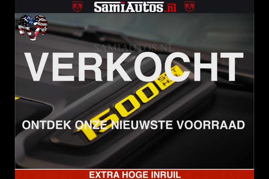 Dodge Ram 1500 Limited Night H.O 540HP 706Nm | Massage + Full Option | De Meest Luxe en Volle Pick-Up in zijn Klasse | Comfortabele Dubbele Cabine met Royale 5 Zitplaatsen | BPM vrij | Nu Leverbaar uit Voorraad | Voorraad Nr 2329 - 5135