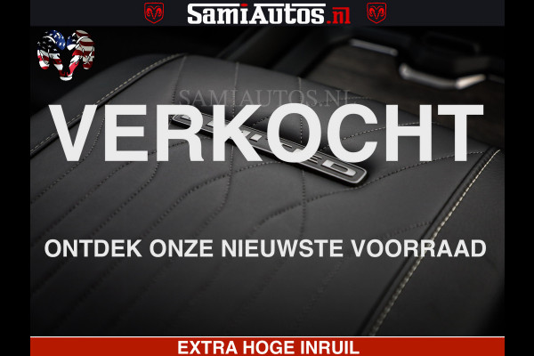 Dodge Ram 1500 Limited Night H.O 540HP 706Nm | Massage + Full Option | De Meest Luxe en Volle Pick-Up in zijn Klasse | Comfortabele Dubbele Cabine met Royale 5 Zitplaatsen | BPM vrij | Nu Leverbaar uit Voorraad | Voorraad Nr 2329 - 5135