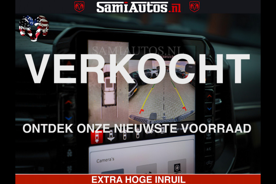 Dodge Ram 1500 Limited Night H.O 540HP 706Nm | Massage + Full Option | De Meest Luxe en Volle Pick-Up in zijn Klasse | Comfortabele Dubbele Cabine met Royale 5 Zitplaatsen | BPM vrij | Nu Leverbaar uit Voorraad | Voorraad Nr 2329 - 5135
