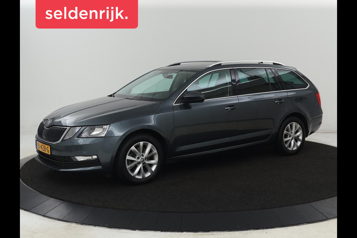 Škoda Octavia 1.0 TSI Ambition | Stoelverwarming | Trekhaak | Half leder | Carplay | Navigatie | DAB | Climate control | Cruise control | Parkeerhulp | Bluetooth