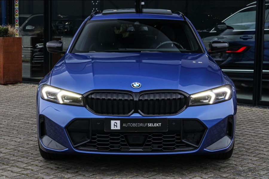 BMW 3 Serie Touring 330e | M-Sport Pro | 2 jaar garantie | Pano | ACC | LCI | Black Edition | Sfeerverlichting | Driving Assistant