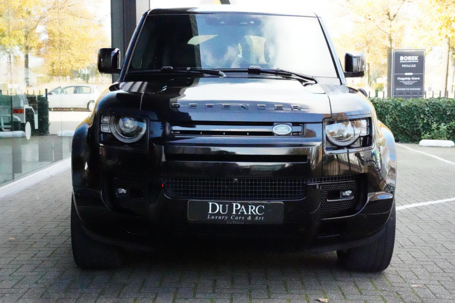 Land Rover Defender 110 P 525 V8 Black Edition EX BTW Grijs Kenteken